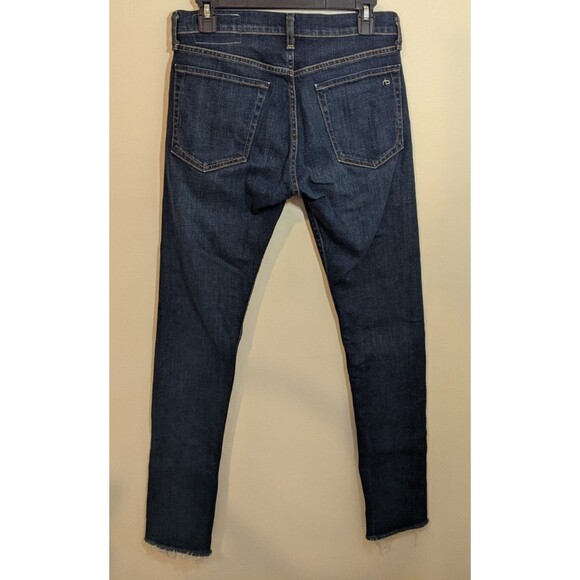 Rag & Bone Men Jean Standard Issue Fit 1 Extra Slim Distressed Button Fly 29x33 - Picture 3 of 12